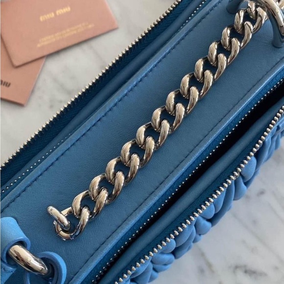 Miu Miu light blue cross body bag - Picture 3 of 7